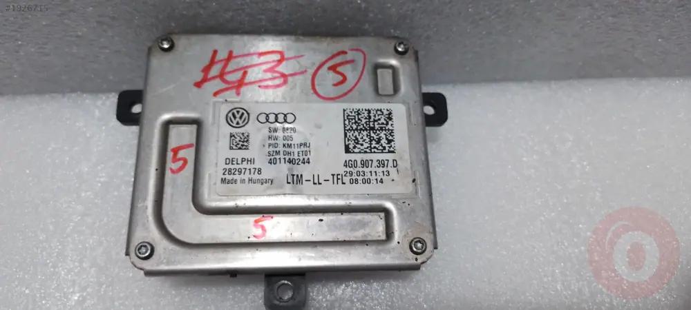 Audi A3 A4 A5 A6 Q3 Q5 Xenon Beyni 4G0907397D