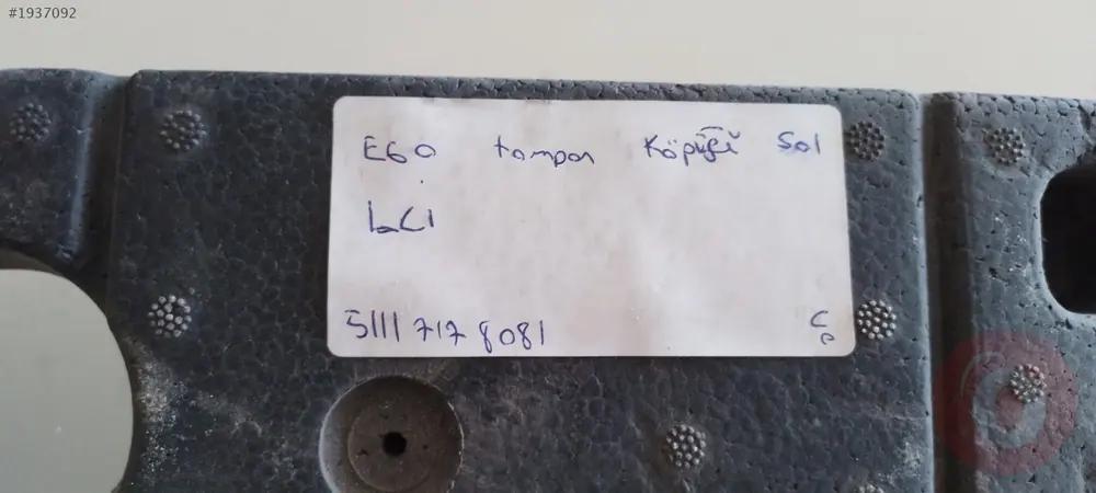 BMW E60 LCI Ön Tampon Köpüğü Sol 2007 2010 51117178081