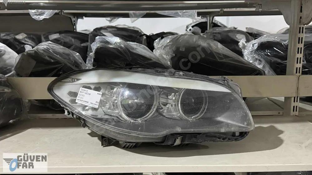 BMW F10 Sağ Far Düz Dolu 2010 2013 7203246-12 - görsel 3