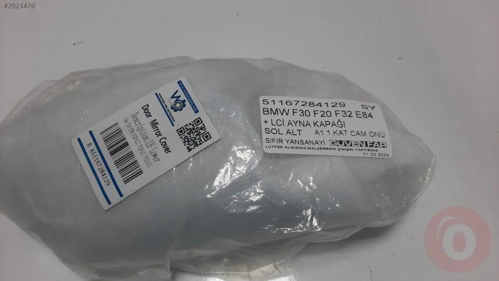 BMW F30 F20 F32 E84 + LCI Ayna Kapağı Sol Alt 51167284129