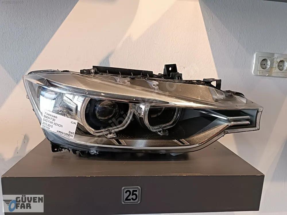 BMW F30 Sağ Far Xenon 2012 2015 7259526 7389386
