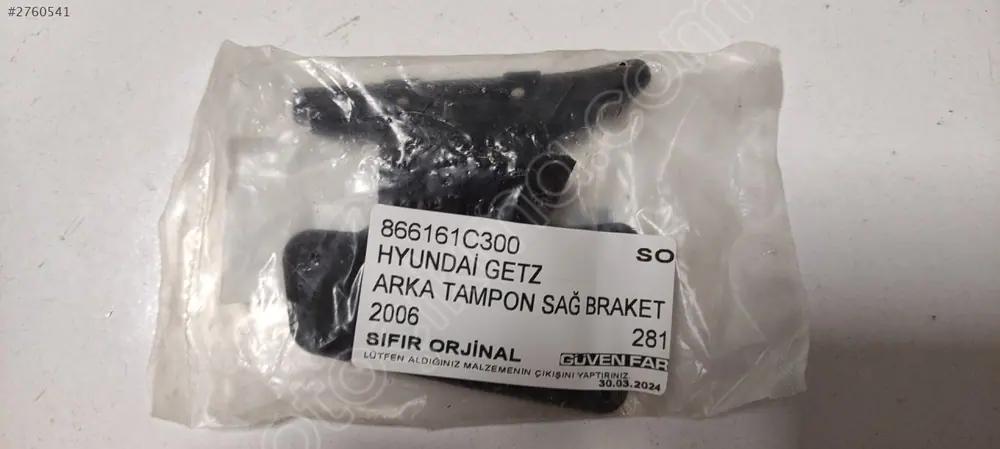 Hyundai Getz Arka Tampon Sağ Braket 2006 866161C300
