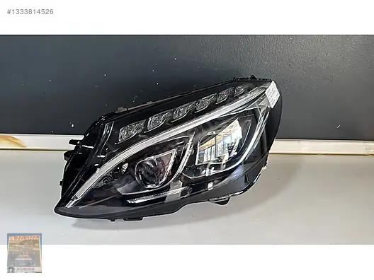 Mercedes C Seri W205 Çift Mercek LED Sol Far