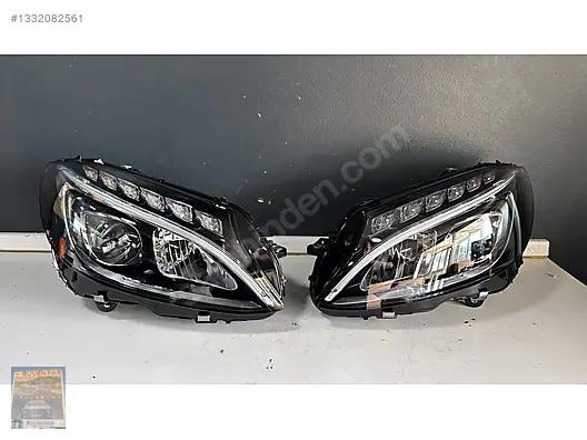 Mercedes C Seri W205 Tek Mercek Sağ-sol Far Sıfır Logolu