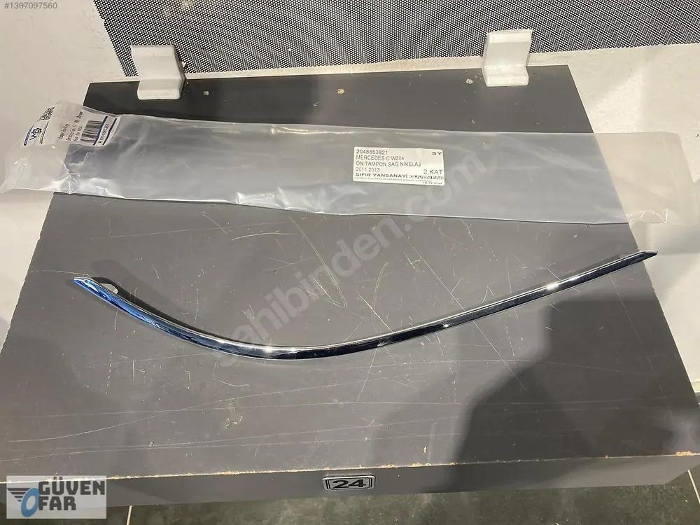 Mercedes C W204 Ön Tampon Sağ Nikelaj 2011 2013 2048853821