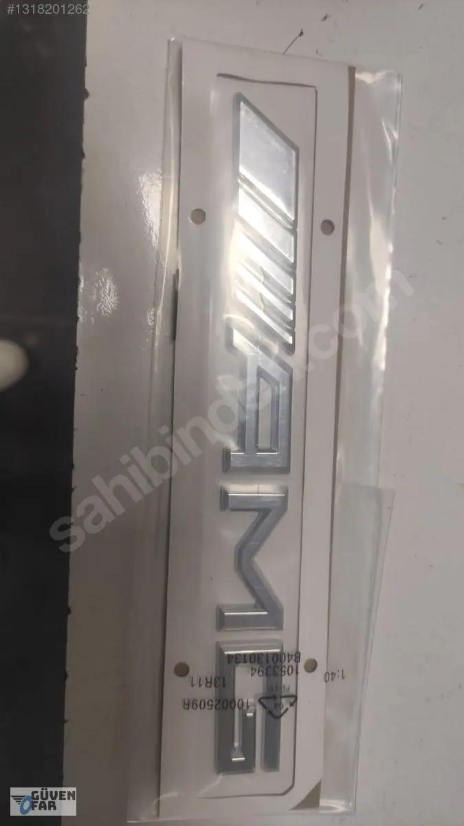 Mercedes C W204 W212 W218 Bagaj AMG Krom Yazı BN-YEL650 0008170414