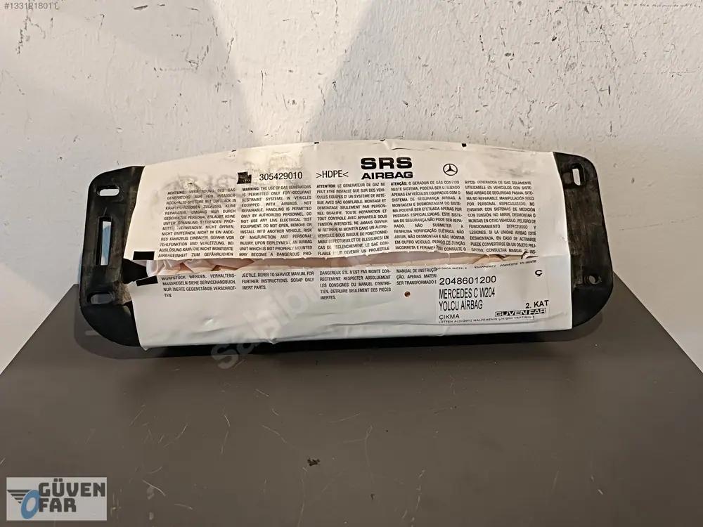 Mercedes C W204 Yolcu Airbag 2007 2011 305429010 2048601200