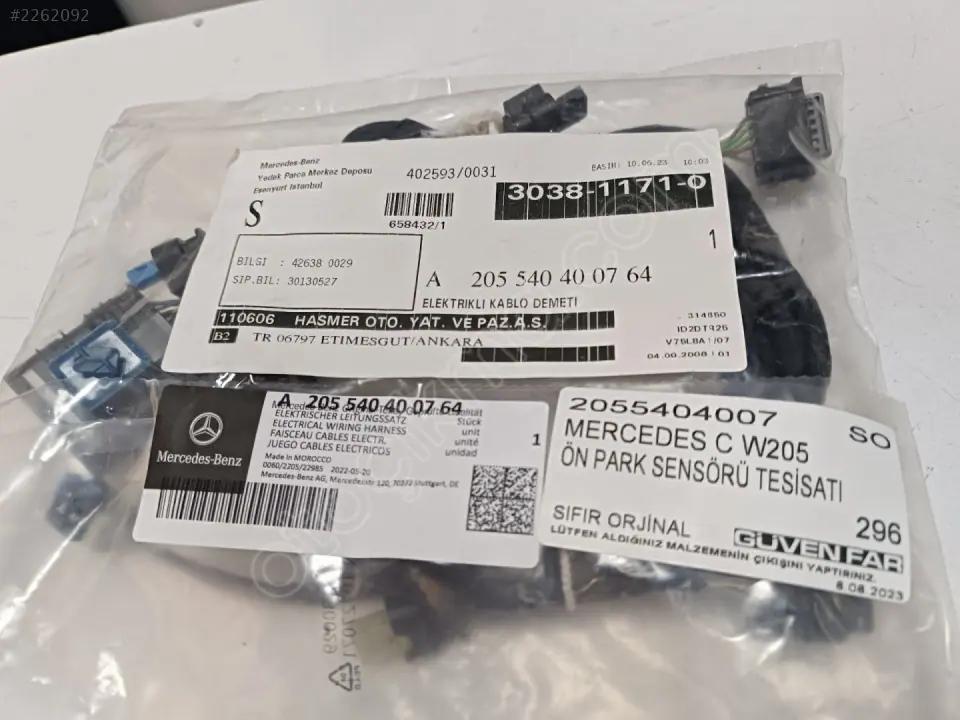 Mercedes C W205 Ön Park Sensörü Tesisatı 2055404007