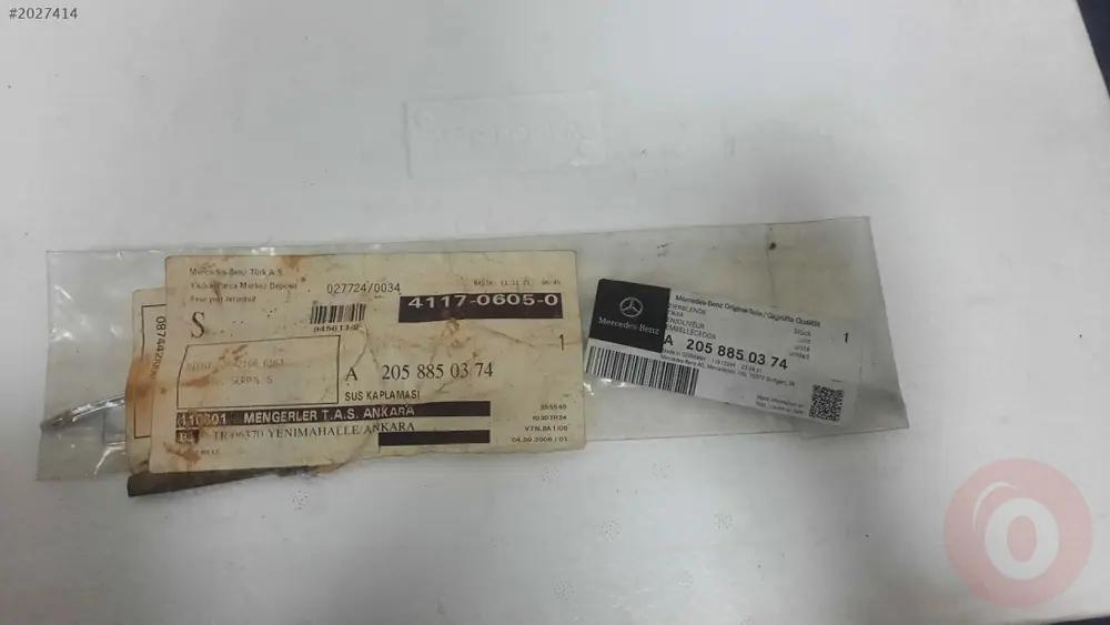 Mercedes C W205 Ön Tampon Sol Üst Nikelaj 2058850374