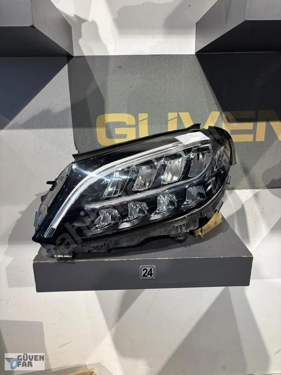 Mercedes C W205 Sol Far Makyajlı Full LED 6 Pin 2059062106 - görsel 2