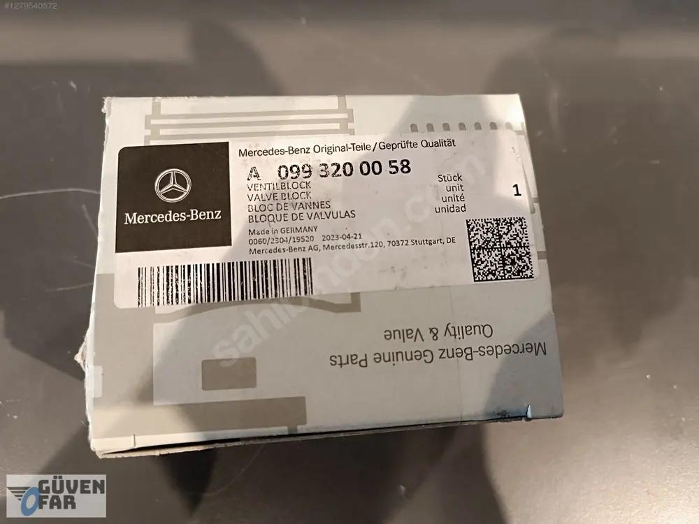 Mercedes C W205 W217 W222 Hava Süspansiyon Ventil Bloğu 0993200058