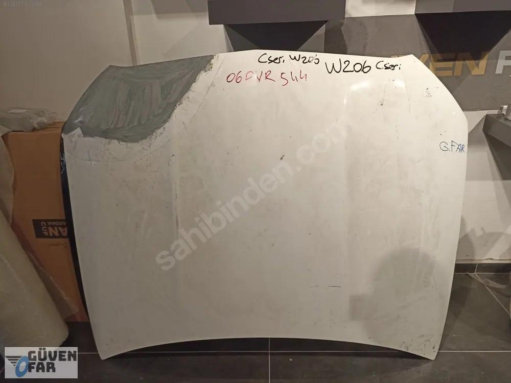 Mercedes C W206 Ön Kaput Beyaz Tamirli 2068800500 - görsel 2