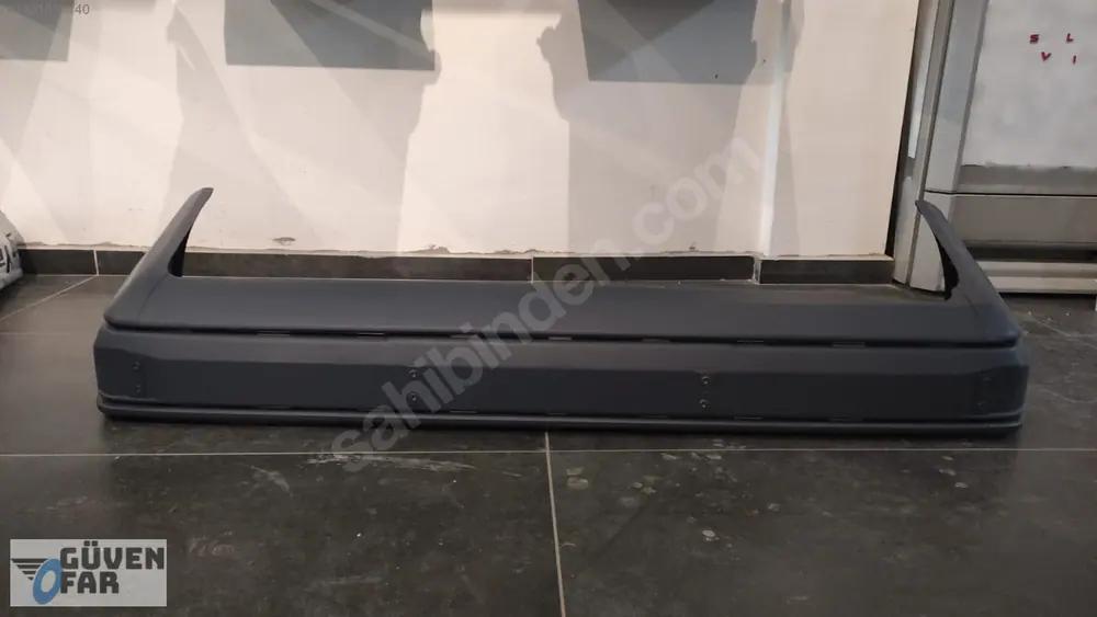 Mercedes E W124 Arka Tampon Gri Bant Delikli Uzun Tip 1993-1995 1248802971-01
