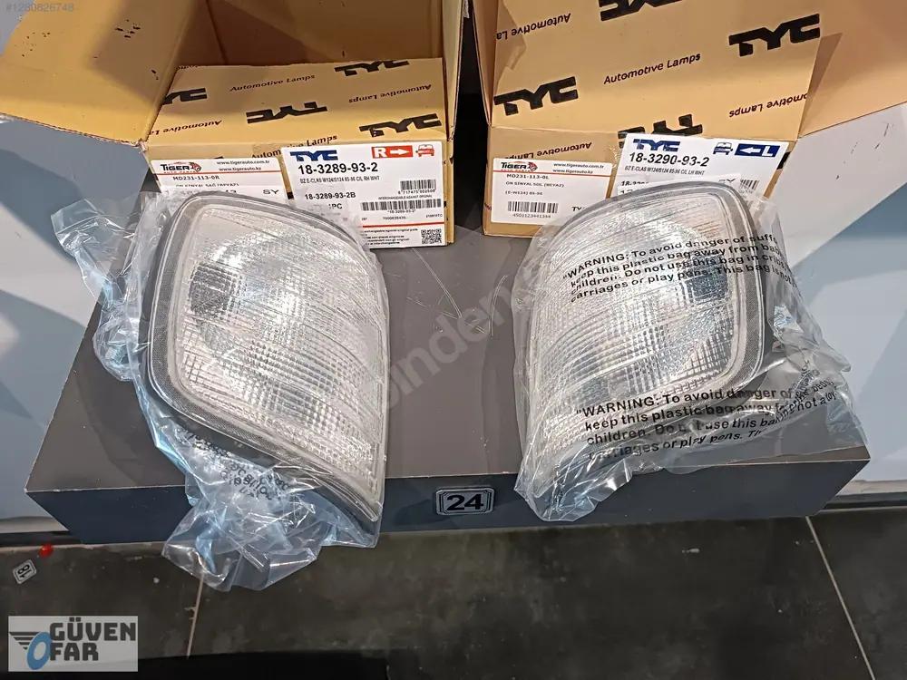 Mercedes E W124 Ön Sinyal Sağ Beyaz 1993 1995 1248261043