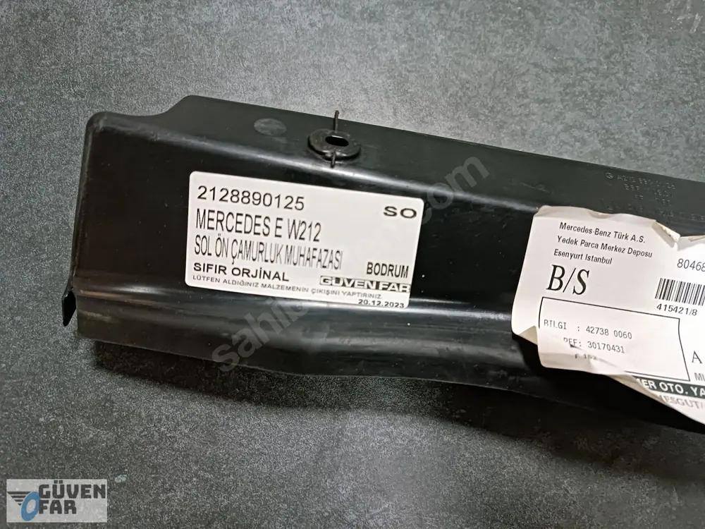 Mercedes E W212 Sol Ön Çamurluk Muhafazası 2128890125