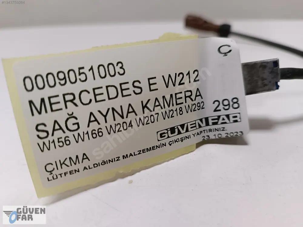 Mercedes E W212 W156 W166 W204 W207 W218 W292 Sağ Ayna Kamerası 0009051003