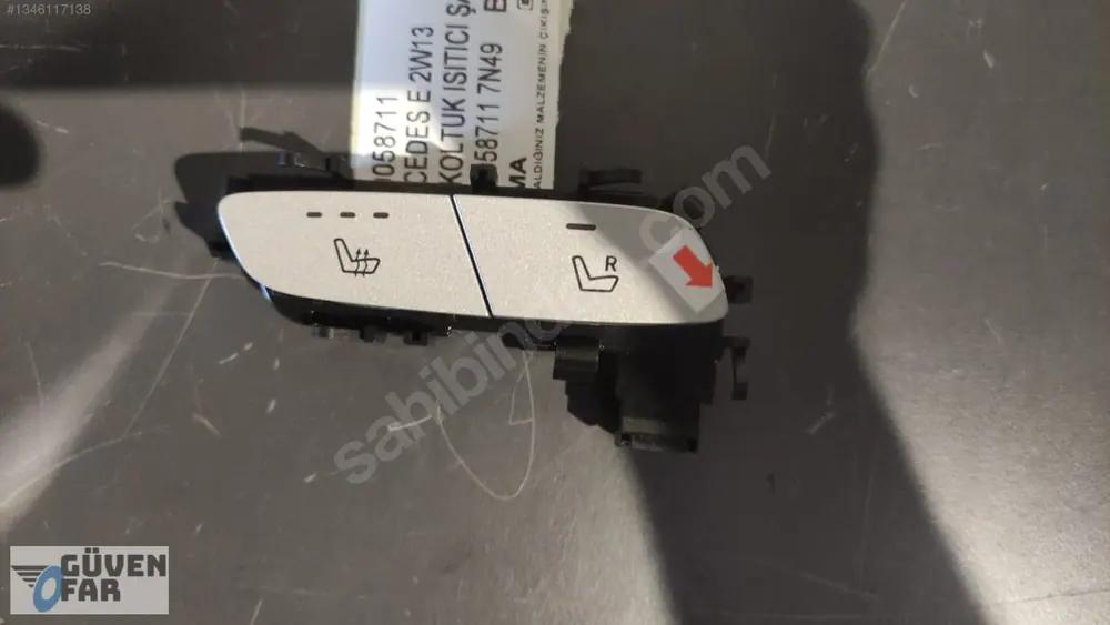 Mercedes E W213 Sol Koltuk Isıtıcı Şalter 7N49 2139058711