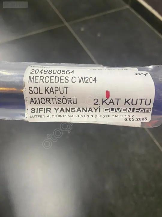 Mercedes GLK W204 Sol Kaput Amortisörü 2049800564