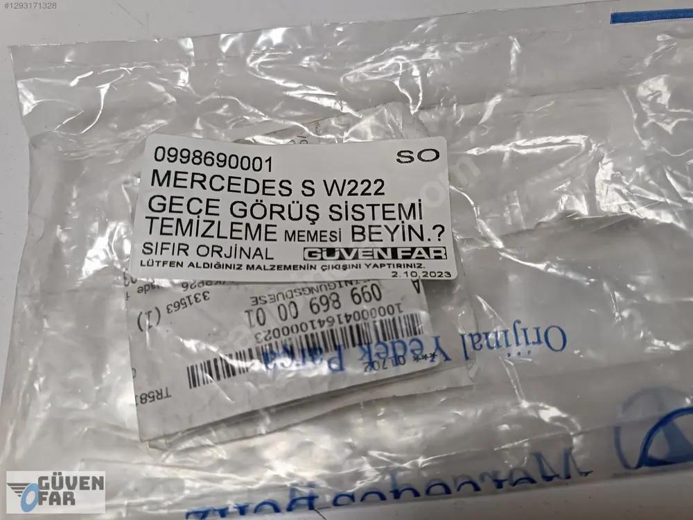 Mercedes S W222 Gece Görüş Kamerası Temizleme Memesi 0998690001