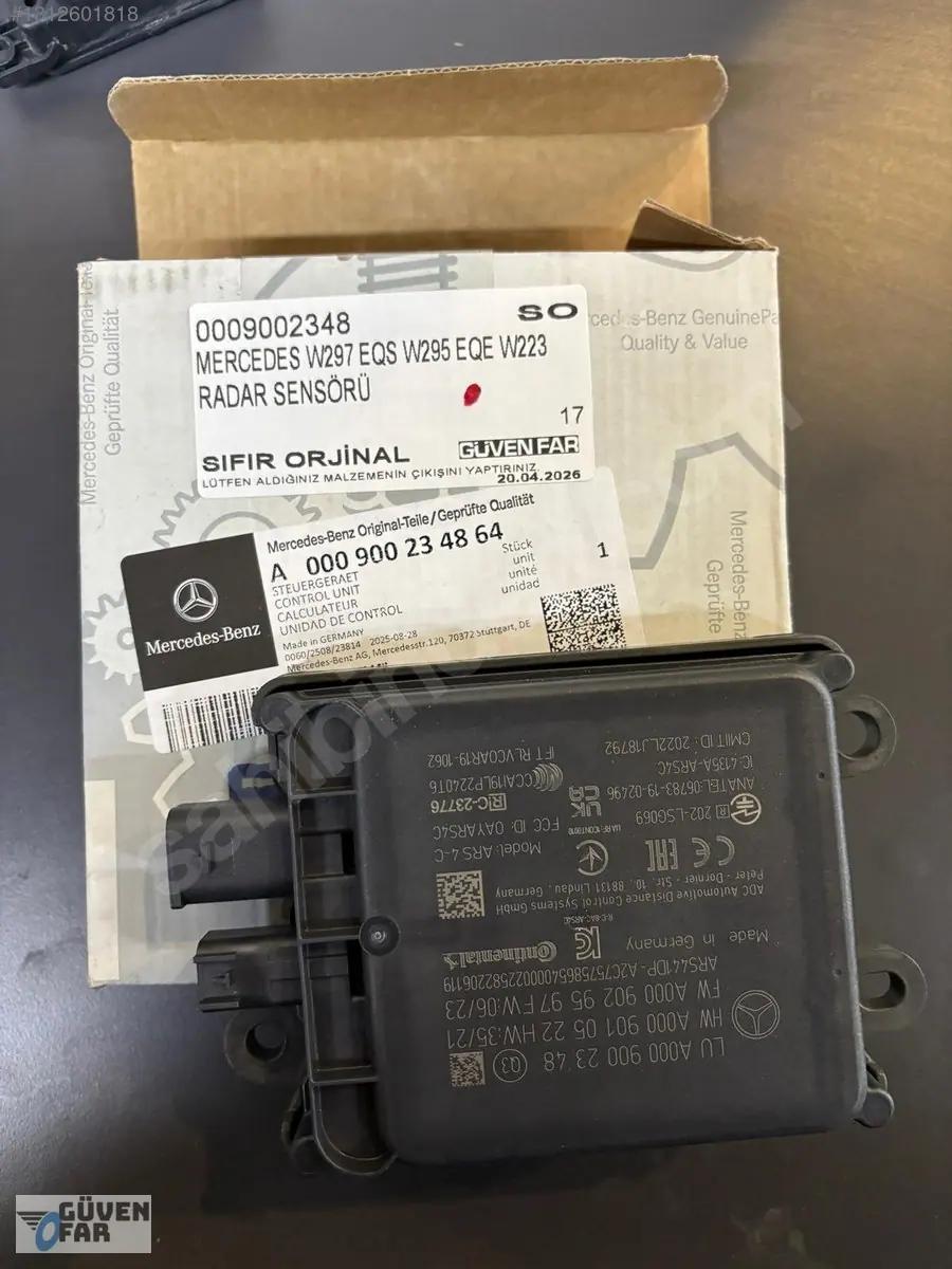 Mercedes W297 EQS W295 EQE W223 Radar Sensörü 0009002348