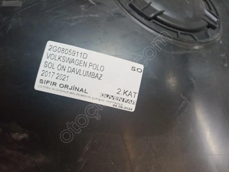 Volkswagen Polo Sol Ön Davlumbaz 2017 2021 2G0805911D