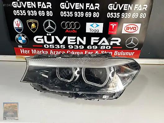 BMW 5 Seri G30 LED Dolu Sol Far Hatasız Sökme