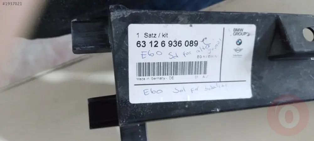 BMW E60 E61 Sol Far Alt Yuvası 63126936089