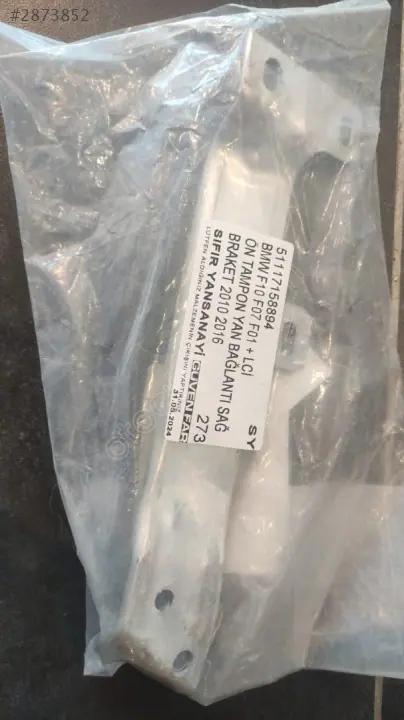 BMW F10 F07 F01 LCI Ön Tampon Yan Sağ Bağlantı Braketi 2010 2016 51117158894