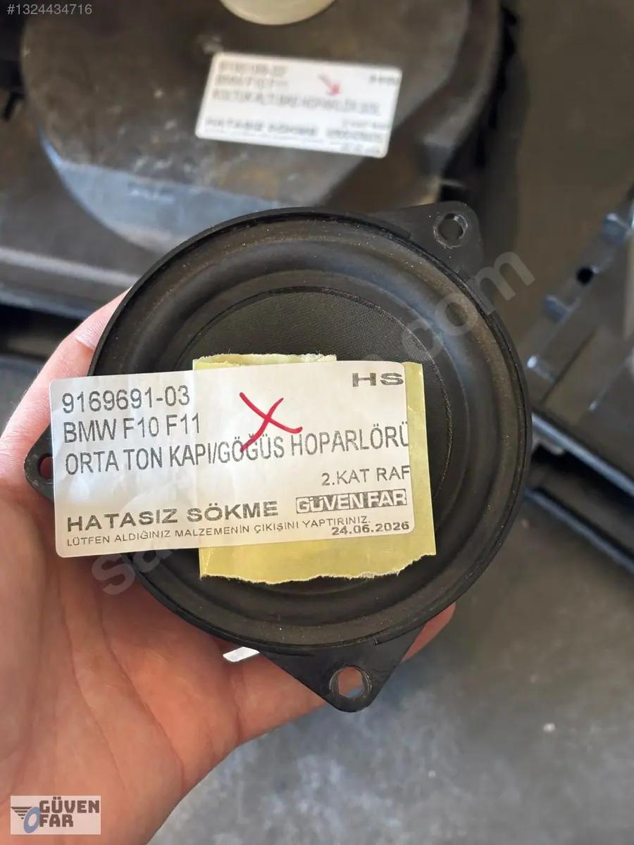 BMW F10 F11 Orta Ton Kapı/göğüs Hoparlörü 9169691-03