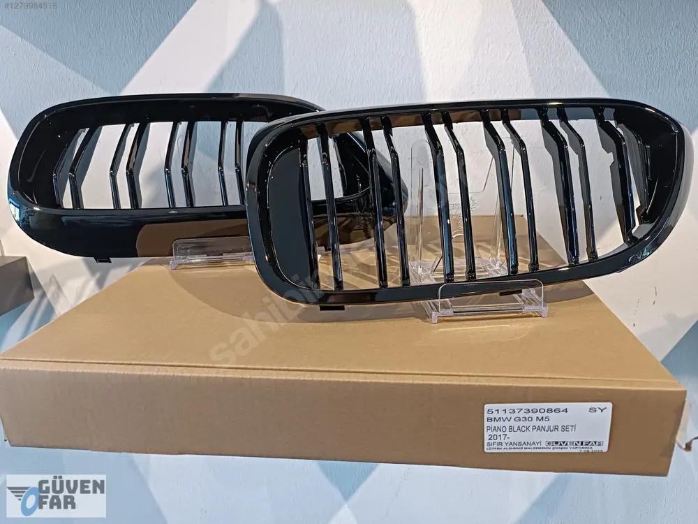 BMW G30 M5 Piano Black Panjur Seti 2017 2020 51137390864