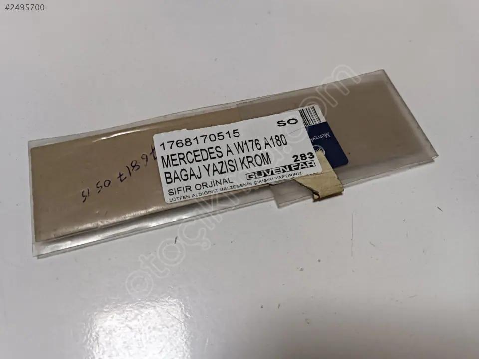Mercedes A W176 A180 Bagaj Yazısı Krom 1768170515