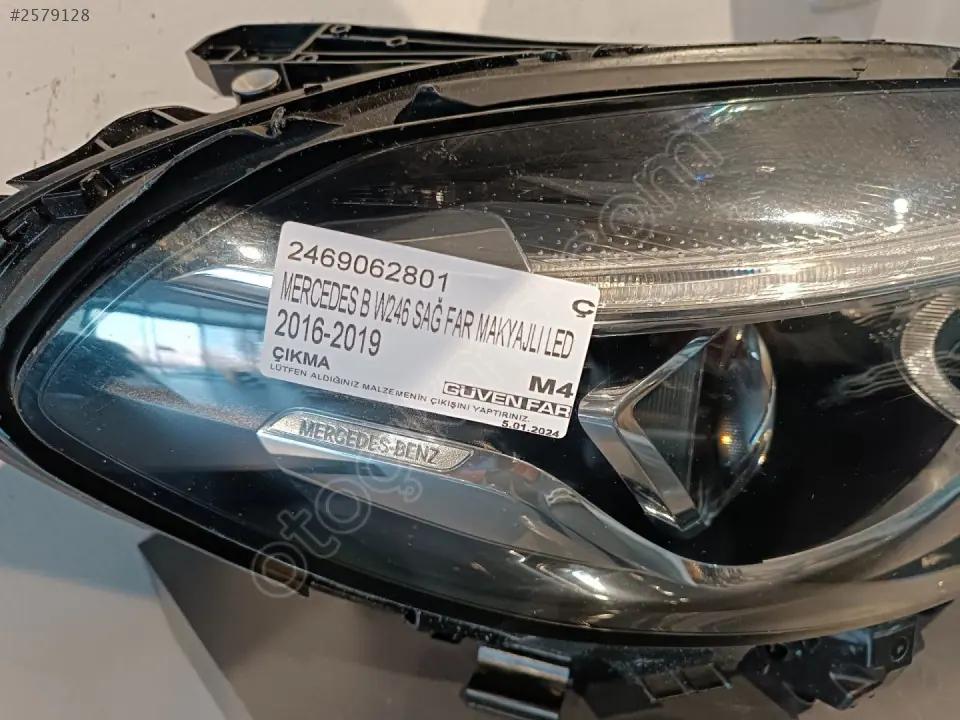 Mercedes B W246 Sağ Far Makyajlı LED 2016 2019 2469062801