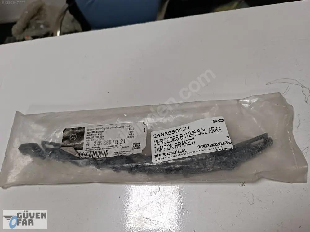 Mercedes B W246 Sol Arka Tampon Braketi 2468850121