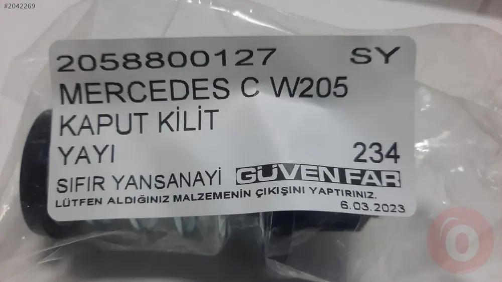 Mercedes C W205 Kaput Kilit Yayı 2058800127