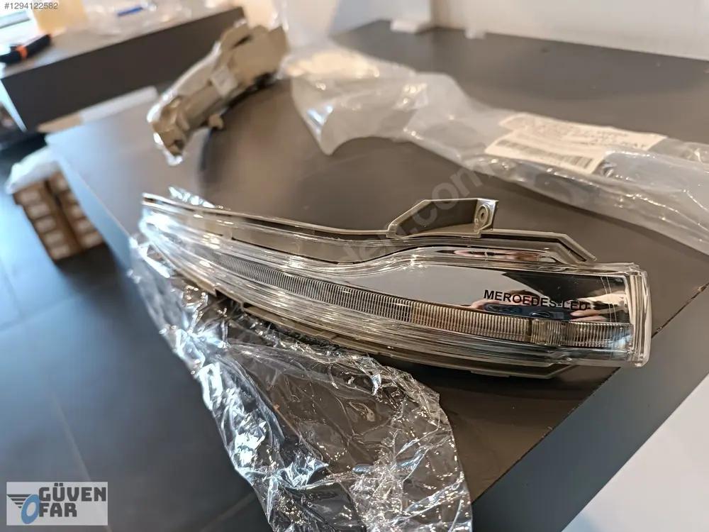 Mercedes C W205 W222 W213 W247 W447 Sol Ayna Sinyali Beyaz Gri 0999060701 0999060143