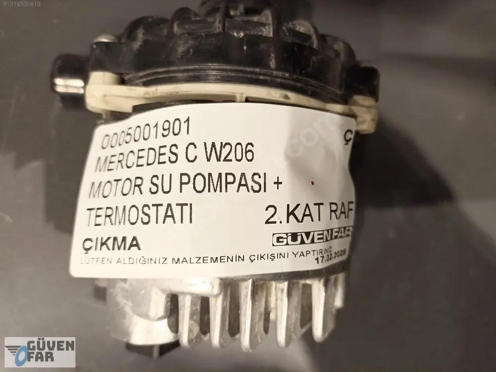 Mercedes C W206 Motor Su Pompası + Termostatı A0005001901