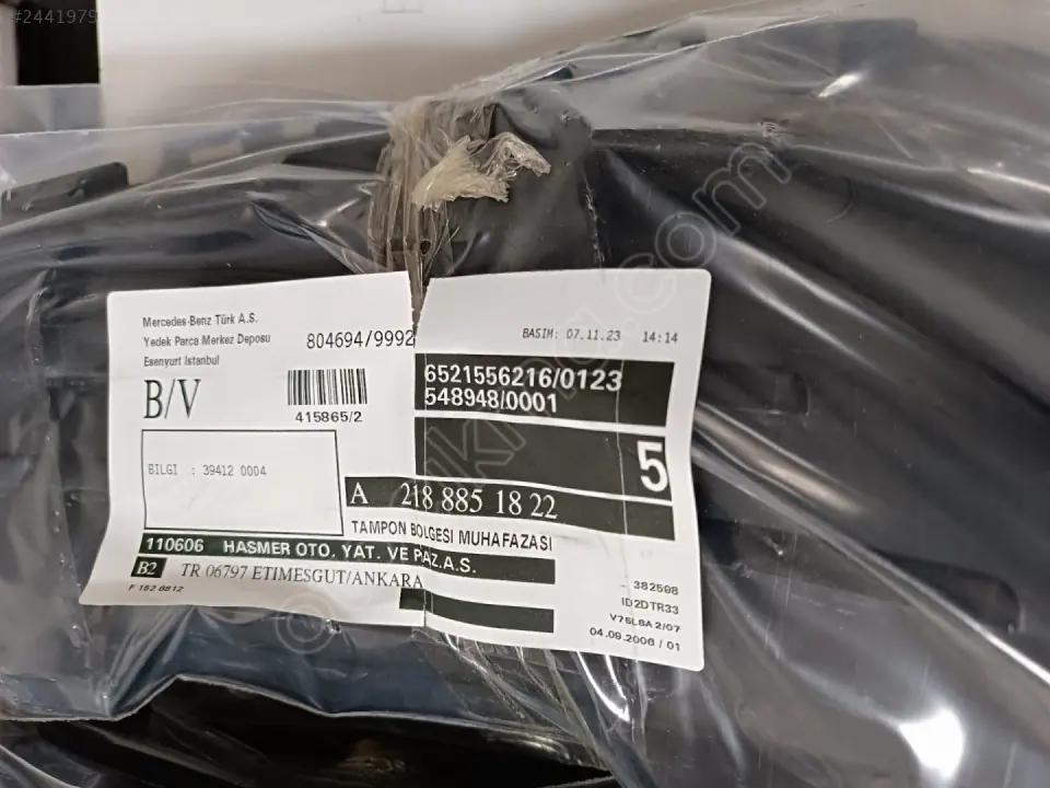 Mercedes CLS W218 Sağ Sis Çerçevesi Kapağı 2015 2018 2188851822
