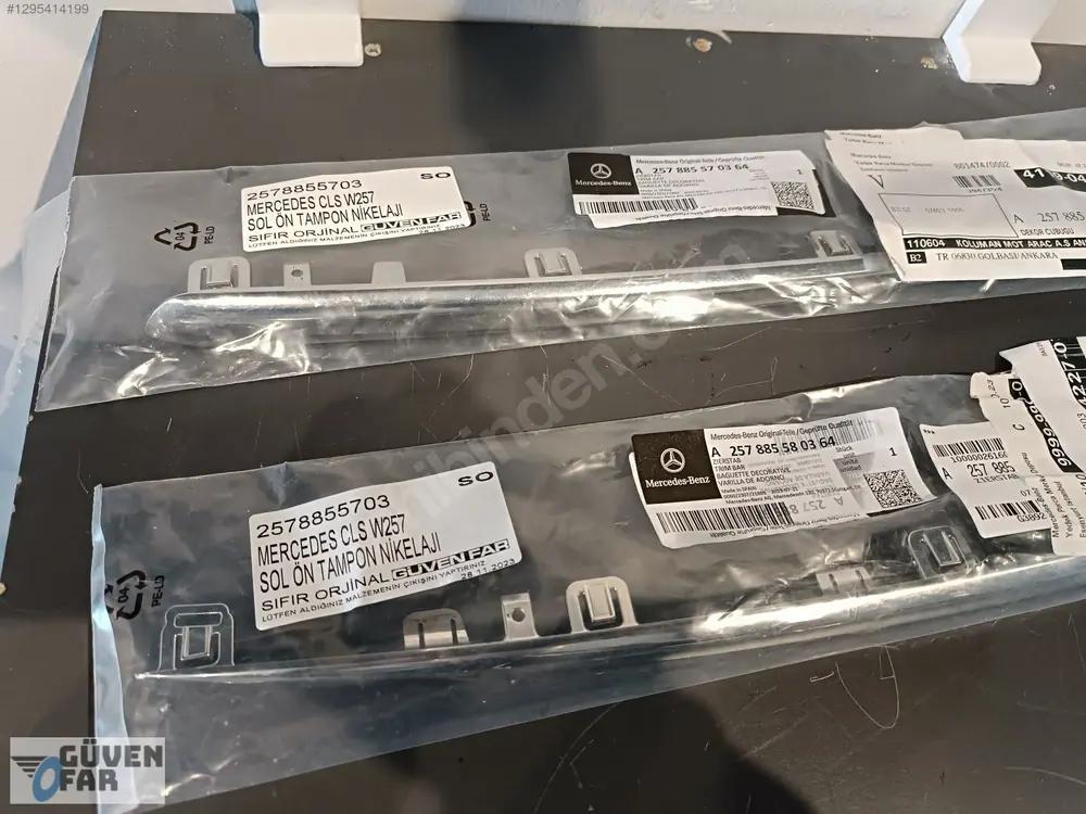 Mercedes CLS W257 Sol Ön Tampon Nikelajı 2578855703