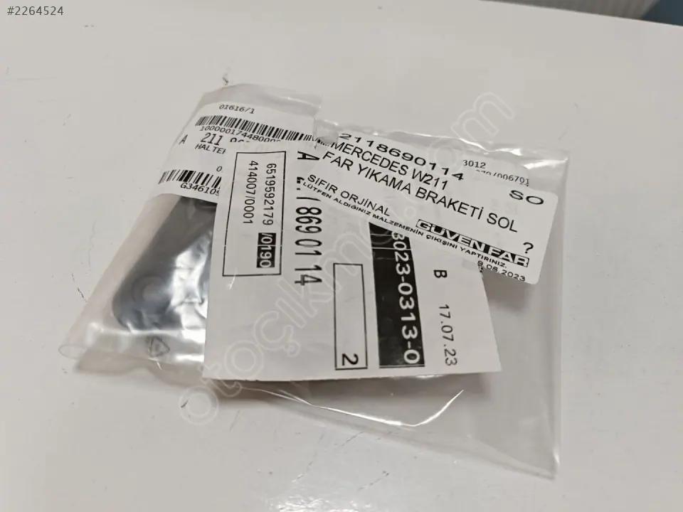 Mercedes E W211 Far Yıkama Braketi Sol Tutucu 2118690114