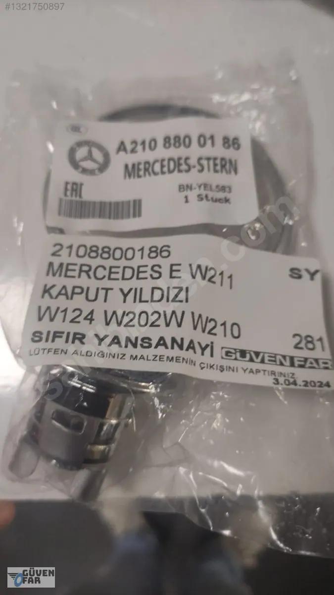 Mercedes E W211 W124 W202 W210 Kaput Yıldızı 2108800186