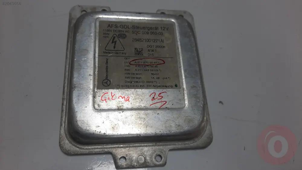 Mercedes E W211 Xenon Beyni 5DC009060-00 2118709026 2118708826 2118705585