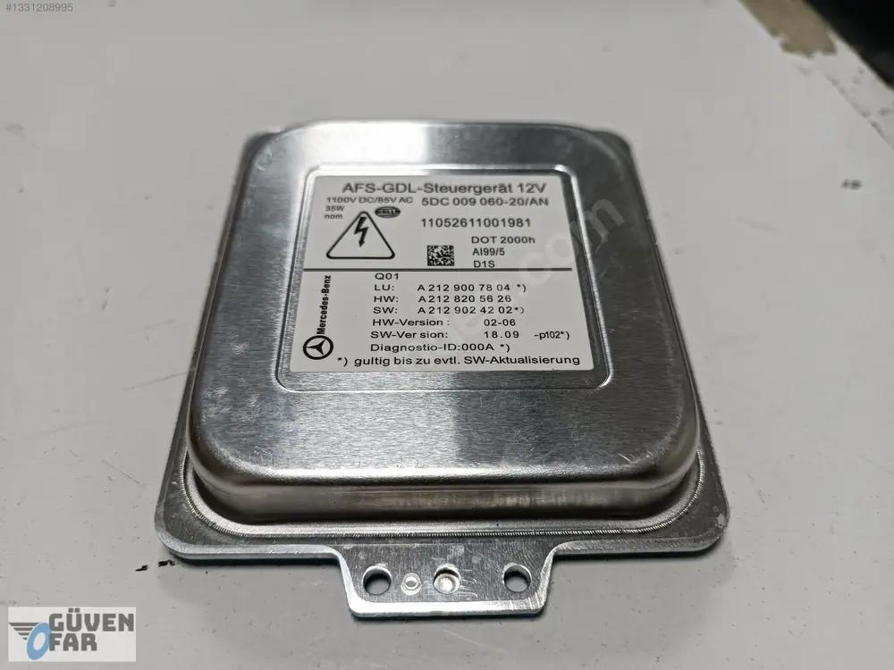 Mercedes E W212 Eski Tip Xenon Beyni 5DC00906020 5DC009060-20 2129007804