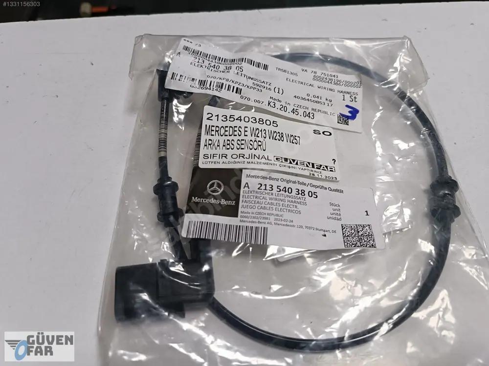 Mercedes E W213 W238 W257 Arka ABS Sensörü 2135403805