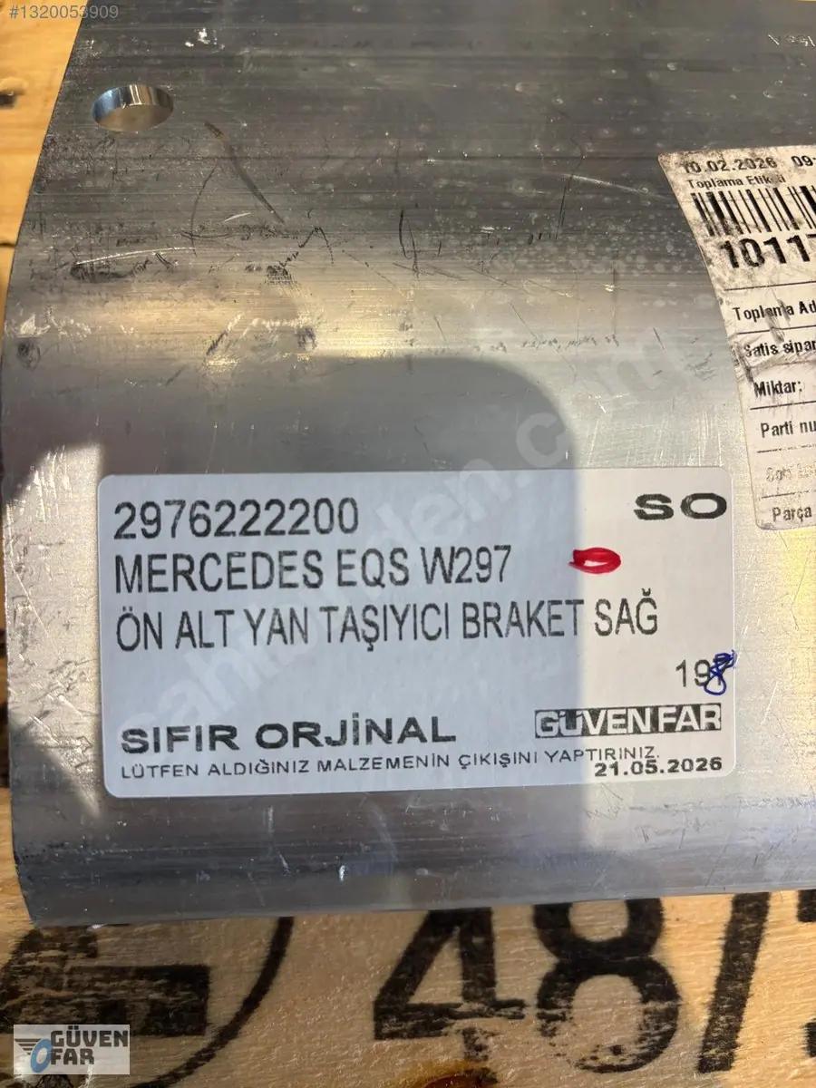 Mercedes EQS W297 Ön Alt Yan Taşıyıcı Braket Sağ 2976222200