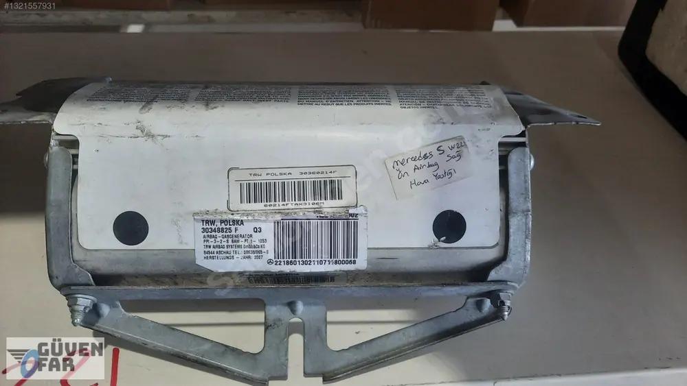 Mercedes S W221 Yolcu Airbag 2218601302