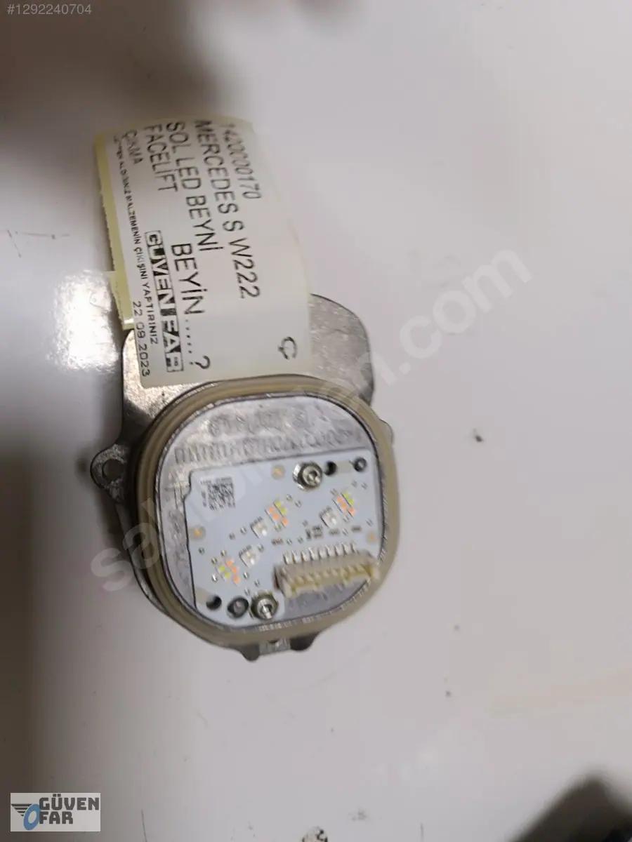 Mercedes S W222 LED Beyni Sol Facelift 2012 2020 1420000170