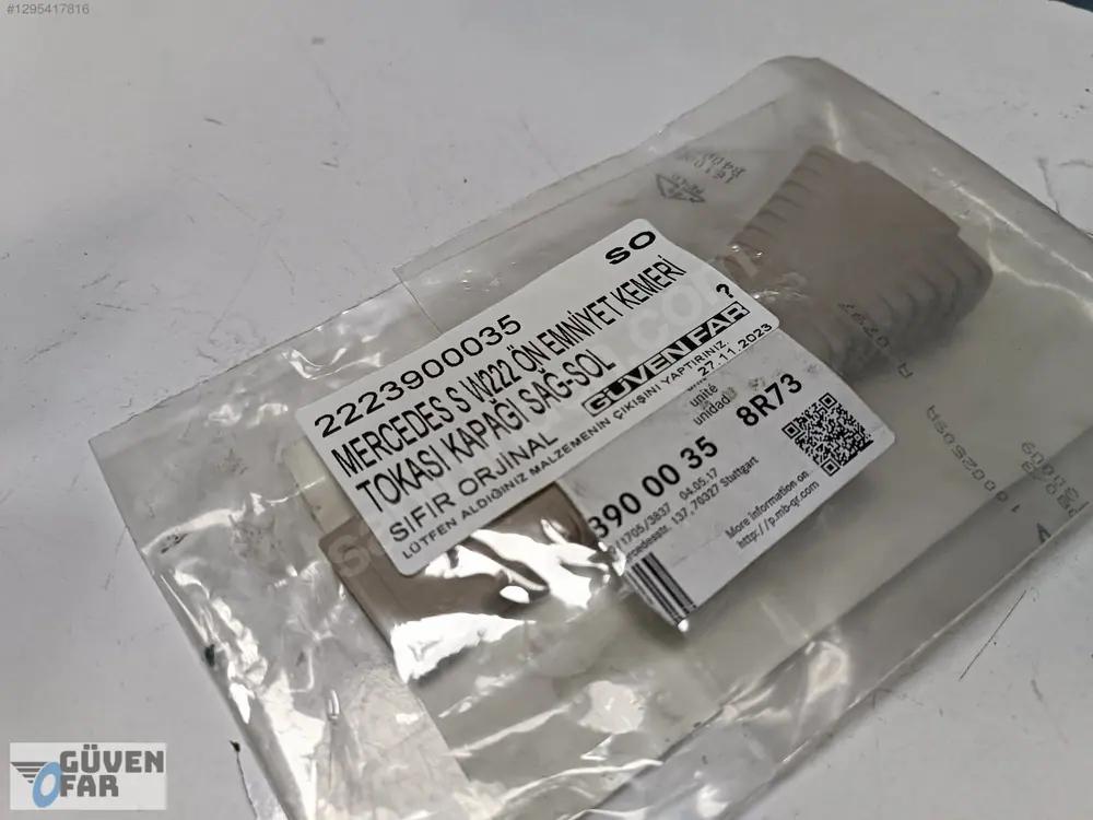 Mercedes S W222 Ön Emniyet Kemeri Tokası Kapağı Sağ-sol 2223900035