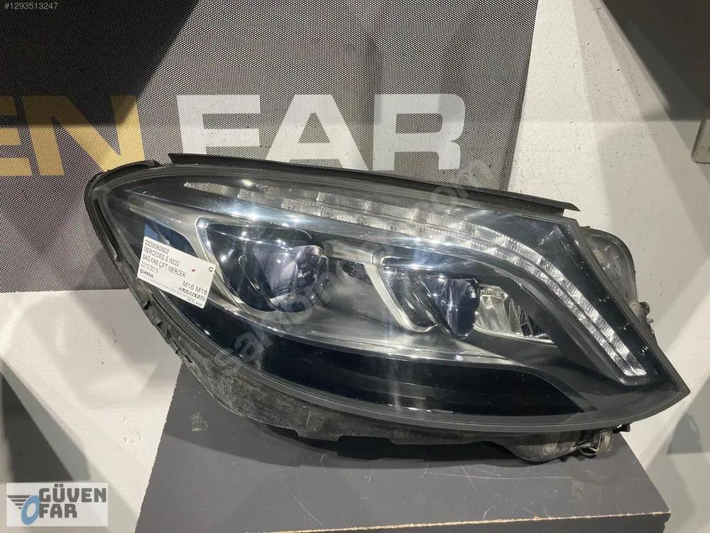 Mercedes S W222 Sağ Far Çift Mercek 2013 2018 2229060802
