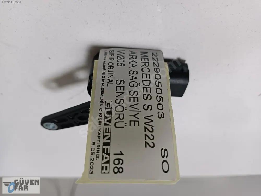 Mercedes S W222 W205 Arka Sağ Seviye Sensörü 2229050503