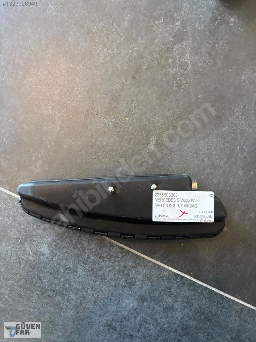 Mercedes S W223 W296 Sağ Ön Koltuk Airbag 2238603203